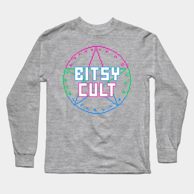 Polysexual Bitsy Cult Long Sleeve T-Shirt by le_onionboi